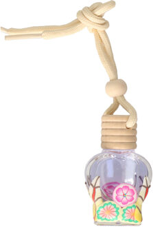 Auto parfum/luchtverfrisser - lavendel geur - in sierlijk flesje - 15 ml