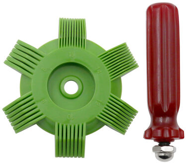 Auto Plastic Een/C Radiator Kam Verdamper Airconditioning Gereedschap Fin Reparatie Kam Auto Condensor Fin Stijltang Koeling groen