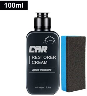 Auto Plastic Onderdelen Loopvlakvernieuwing Agent Panel Middel Auto Polish Wax Plastic Lederen Loopvlakvernieuwing Agent Auto Interieur Cleaner 100ml