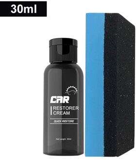 Auto Plastic Onderdelen Loopvlakvernieuwing Agent Panel Middel Auto Polish Wax Plastic Lederen Loopvlakvernieuwing Agent Auto Interieur Cleaner 30ml