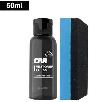 Auto Plastic Onderdelen Loopvlakvernieuwing Agent Panel Middel Auto Polish Wax Plastic Lederen Loopvlakvernieuwing Agent Auto Interieur Cleaner 50ml