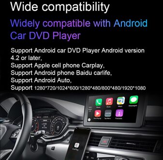 Auto Play Dongle Link Auto Link Dongle Navigatie Speler Usb Dongle Voor Apple Carplay Voor Android Auto Voor Baidu carlife