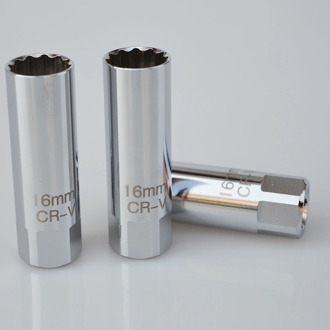 Auto Plug Special Socket Wrench Head 3/8-inch candle head 16mm Spark plug socket Hand Tools For BMW Inner Hexagon Head Tool