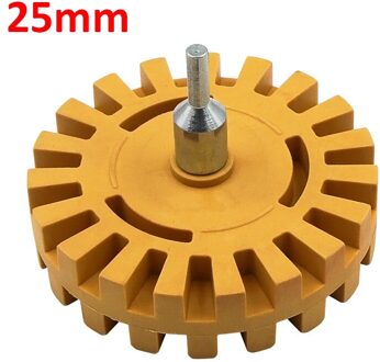 Auto Pneumatische Rubber Gum Wiel Pad Rubber Schijf Decal Gum Wiel Auto Sticker Remover Paint Cleaner Auto Polish Hulpgereedschap Bruin