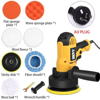 Auto Polijstmachine Da 5Inch 125Mm Baan Dual Action Auto Polijstmachine Variabele Snelheid Sander Buffing Auto Waxen Gereedschap en Machine