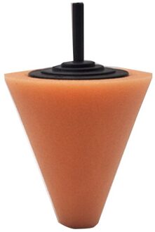 Auto Polish Burnishing Schuim Spons Waxen Koplamp Polijsten Pad Kit Kegelvormige Buffing Auto Polijstmachine Wiel Hub Schoonmaken Tool