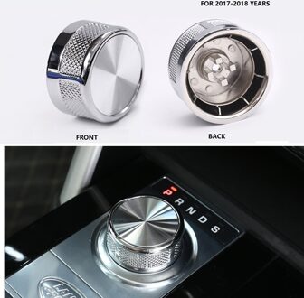 Auto Pookknop Hoofd Trim Cover Voor Land Range Rover Evoque Velar Discovery Sport 4 5 Sv Accessoires zwart