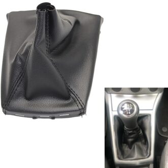 Auto Pookknop Lederen Stofdicht Shifter Gaiter Boot Cover Voor Opel Astra H 2004 / Astra Twintop 2006