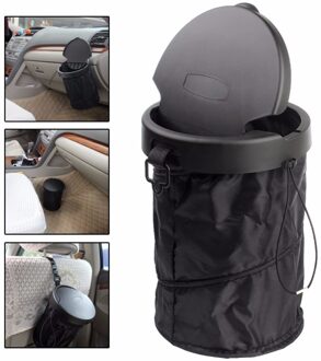 Auto Prullenbak Blikjes Opvouwbaar Multi Functie Achterbank Auto Organizer Opbergtas Bekerhouder Reizen Afvalbak Auto Accessoires