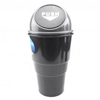 Auto Prullenbak Kan Mini Auto Dust Organizer Auto Interieur Vuilniszak Vuilnis Container Opbergdoos Emmer Auto Accessoires Grijs