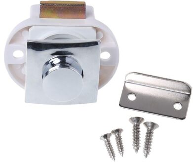 Auto Push Lock Rv Caravan Boot Motor Thuis Kabinet Lade Klink Knop Sloten W1