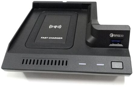 Auto Qi Draadloze Opladen Telefoon Oplader Opladen Case Accessoires Voor Mercedes Benz Amg C63 Glc C Klasse