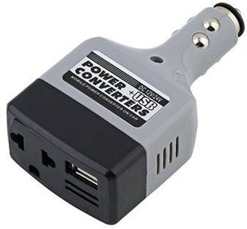 Auto Quick Charge Car Mobile Converter Inverter USB Adapter DC 12V/24V to AC 220V Charger Power For iPhone Samsung Xiaomi Mobile