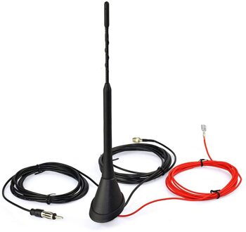 Auto Radio Antenne Amplified Splitter Met 5M Verlengkabel 10dB Auto Antenne Adapter Auto Accessoires Draad Van Dab/am/Fm Levert