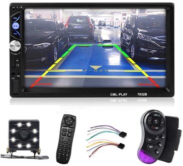 Auto Radio Druk Sn 7 Hd Inch Druk Sn 2 Din In-Dash MP5 Speler O Video Versterker Met spiegel Link Fm Radio Remote Co