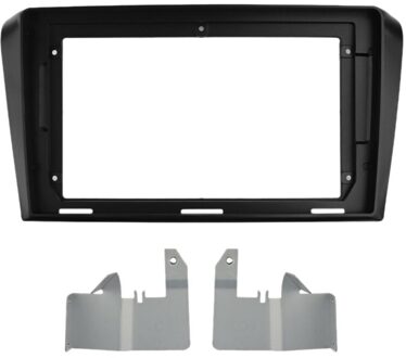 Auto Radio Fascias Voor Mazda 3 Axela 2004 9 Inch 2 Din Dvd Stereo Panel Dashboard Inbouwen Installatie frame