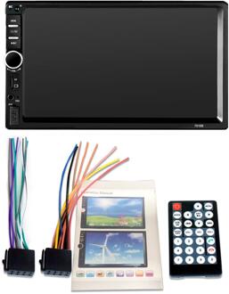 Auto Radio HD 7 "Touch Screen Stereo 2 Din Bluetooth FM ISO Power SD USB Aux Input Mp5 Player7018B 7018G 7018PLUS