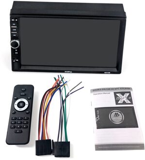 Auto Radio HD 7 "Touch Screen Stereo 2 Din Bluetooth FM ISO Power SD USB Aux Input Mp5 Player7018B 7018G 7018PLUS