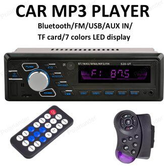 Auto Radio MP3 Speler Bluetooth Radio Cassette Speler Fm Sd Aux In Usb Steeing Wheel Control Autoradio Led Display Audio stereo