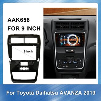 Auto Radio Voor Toyota Daihatsu Avanza Autoradio Dvd Fascia Panel Dash Kit Installatie Frame Trim Bezel Head Unit Inbouwen