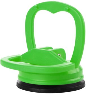 Auto Reparatie Mini Auto Deuk Reparatie Puller Zuignap Carrosserie Panel Sucker Remover Tool Auto Deuk Remover Zuignap Dent puller munt groen