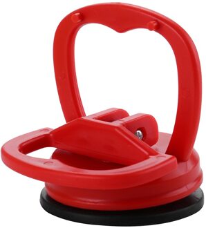 Auto Reparatie Mini Auto Deuk Reparatie Puller Zuignap Carrosserie Panel Sucker Remover Tool Auto Deuk Remover Zuignap Dent puller rood