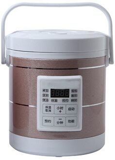 Auto Rijstkoker 12V24V Auto Vrachtwagen Smart Kleine Rijstkoker Mini Rijstkoker Voor 1-2 Mensen Home smart 220V