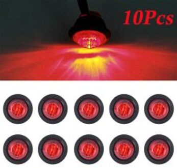 Auto Ronde Mini Lights Truck Waterdichte Knop Led Lampen Side Super Heldere