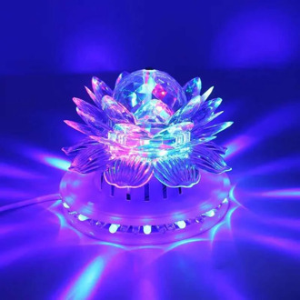 Auto Rotating Disco RGB Led Stage Light Magic Ball Party Club Stage Lighting Effect For Christmas Home KTV Xmas Wedding Show Pub