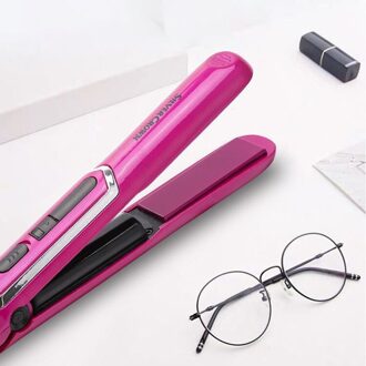 Auto Roterende Keramische Haar Krultang Draadloze Usb Opladen Stijltang Mini Elektrische Krul Straight Dual Gebruik Met Lader