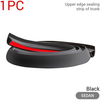 Auto Rubberen Afdichting Strip Kofferbak Deksel Kloof Seal Strip Rubber Sticker Zwart Voor Suv Hatchback Bovenste Rand Stofdicht Auto accessoires leger groen