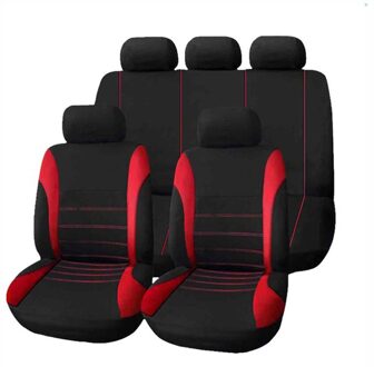 Auto Rugleuning Opbergtas Drinken Telefoon Organizer Netten Auto Stijl Duurzaam Auto Gusa Interieur Massa Levert HF72 9stk-lao-rood