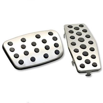 Auto Rvs Auto Pedaal Pads Pedalen Cover Voor Chevrolet Cruze Trax Malibu Voor Opel Mokka Astra J Insignia met Clip for AT