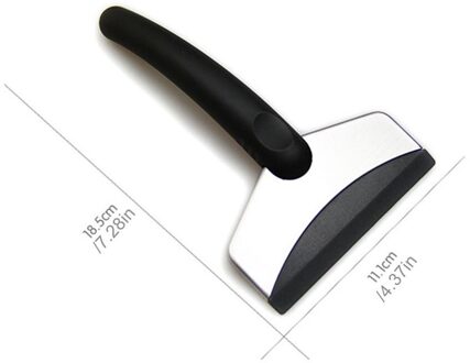 Auto Rvs Sneeuwschuiver Winter Outdoor Metalen Sneeuw Removal Tool Auto Rvs Mini Auto Sneeuw Schop