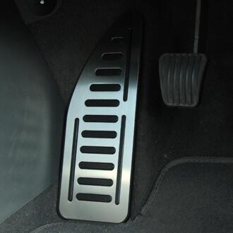 Auto Rvs Voetplaat Voet Rest Cover Auto Pedaal Voor Ford Focus 2 MK2 Kuga Escape