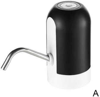 Auto Schakelaar Water Dispenser Pomp Water Fles Pomp Automatische Fles Drinken Elektrische Pomp Water Dispenser H5L9 KT012 zwart
