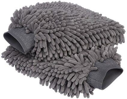 Auto Schoonmaak Handschoenen Chenille Microfiber Window Wassen Tool Huis Schoonmaken Wasstraat Handschoen Auto Accessoires