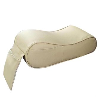 Auto Seat Cover Zachte Lederen Auto Middenarmsteun Box Armsteun Zetel Beschermende Pad Auto Arm Rest Top Cover Beige