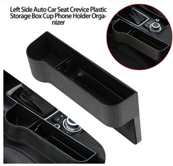 Auto Seat Gap Catcher Opslag Pu Box Organizer Cup Spleet Pocket Opbergen