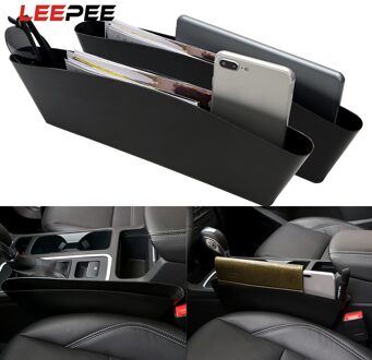 Auto Seat Gap Pocket Auto Storage Box Organizer Seat Catcher Kloof Opbergen Opruimen Voor Sleutel Telefoon Houder Auto-Styling multi-Functie