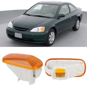 Auto Side Marker Light Signal Indicator Lamp Cover Fit Voor Honda Civic Crv Fit Jazz 34301-S5A-013 34301-S5A-003
