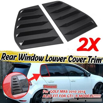 Auto Side Window Louvre Zon Shad Voor Golf 6 MK6 R