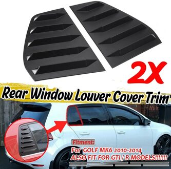 Auto Side Window Louvre Zon Shad Voor Golf 6 MK6 R