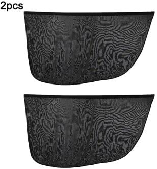 Auto Side Window Zonnescherm Auto Front Of Rear Window Zonnescherm Anti-Muggen Zonnescherm Universeel Voor De Meeste Auto Interieur accessoires 2stk achterkant