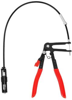 Auto Slangklemtang Auto Waterleiding Slang Removal Tool Platte Band Ring Type Slang Clip Klem Tang Handje Rood