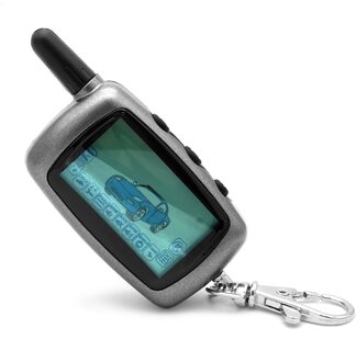 Auto Sleutelhanger Starline A6 Auto Afstandsbediening Voor A6 Lcd Afstandsbediening Twee Weg Auto Alarm Systeem/Fm-zender