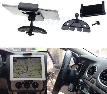 Auto Slot Mobiele Mount Houder Stand Voor Gps Air 5 4 3 2 Mini Tablet 090F