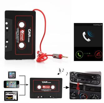 Auto Smartphones MP3 Spelers Retro 95dB Muziek Converter 0.5V 3W Zwart