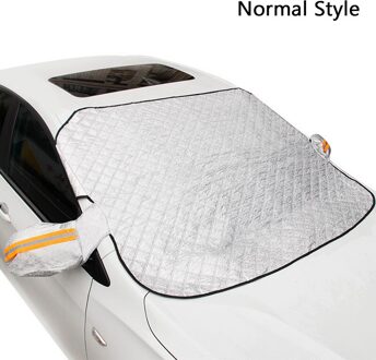 Auto Sneeuw Cover Universele Waterdichte Voorruit Zonnescherm Cover Voor Sneeuw Bescherming Anti-Vorst Anti-Diefstal Zomer Winter guard R-3943