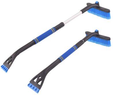Auto Sneeuw Schop Removal Tools, verstelbare & Lichtgewicht Sneeuwruimen Schop Borstel Ijskrabber Voor Auto Truck Outdoor & Thuis